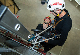 Basic seminar on climb and rescue